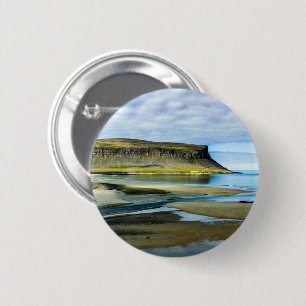 Westfjords, IJsland Ronde Button 5,7 Cm