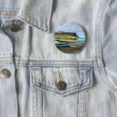 Westfjords, IJsland Ronde Button 5,7 Cm (In situ)