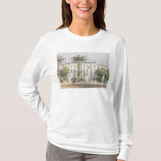 Westfront van het Huis van Sir Robert Peel T-shirt (Voorkant)