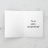 WESTHIGHLAND TERRIER ZEGT HIGH TECH VERJAARDAG KAART (Binnen)