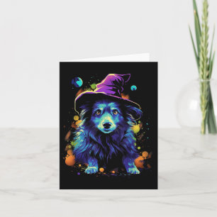 Westi Halloween Honden Halloween Hond Wandelen Hui Kaart