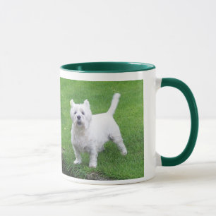 Westie 11 oz Ringer Mok 