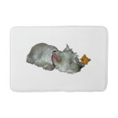 WESTIE, ALLEMAAL VERSPREID BADMAT (Voorkant)