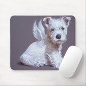 Westie Angel Muismat (Met muis)