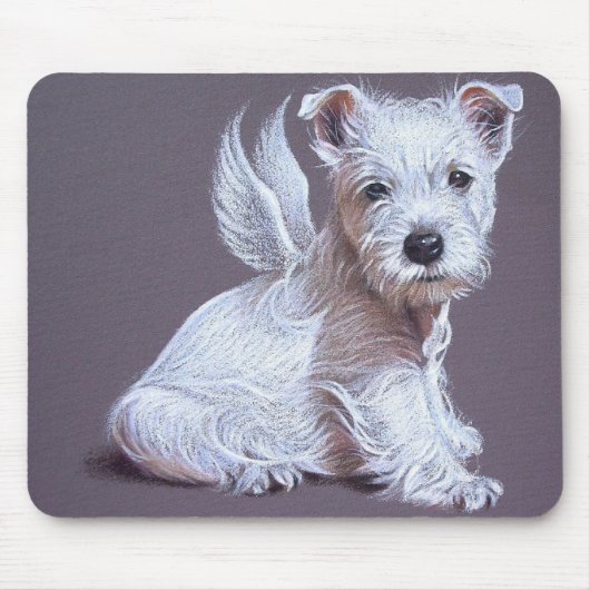 Westie Angel Muismat (Voorkant)