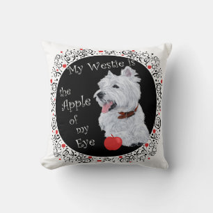 Westie Appel van mijn Oog KUSSEN