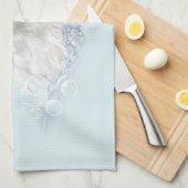 Westie badtijdplezier theedoek (Quarter Fold)
