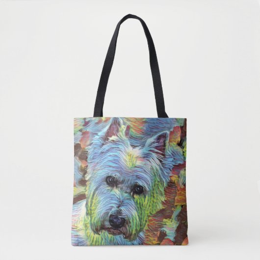 Westie Bag Tote Bag (Voorkant)