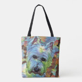Westie Bag Tote Bag (Achterkant)