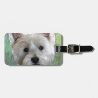 WESTIE BAGAGELABEL