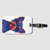 Westie-Bagagelabel Bagagelabel (Voorkant (horizontaal))