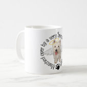 Westie Beschermengelen Koffiemok (Voorkant links)