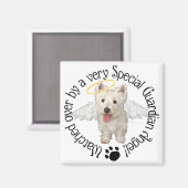 Westie Beschermengelen Magneet (Voorkant / Achterkant)