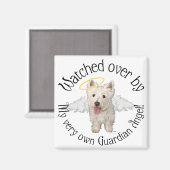Westie Beschermengelen Magneet (Voorkant / Achterkant)