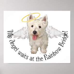 Westie Beschermengelen Poster