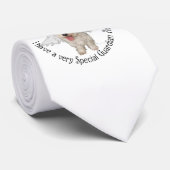 Westie Beschermengelen Stropdas (Opgerold)