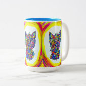 Westie BG Liefde Mok (Voorkant rechts)