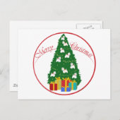 Westie-boom Briefkaart (Voorkant / Achterkant)