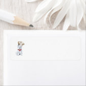 Westie Chef Retouradreslabel Etiket (Insitu)