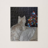 WESTIE CHRISTMAS AWE LEGPUZZEL (Verticaal)