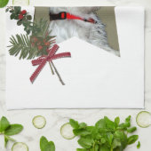 WESTIE CHRISTMAS THEEDOEK (Gevouwen)