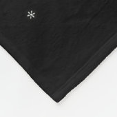 Westie Christmas Tree Westie Santa Hat Lights Xmas Fleece Deken (Hoek)