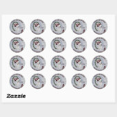 Westie Christmas Wishes Stickers - Pas ze aan! (Vel)