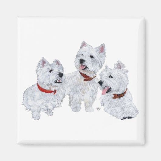 Westie-conferentie Magneet (Voorkant)