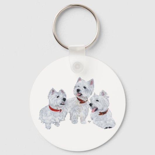 Westie-conferentie Sleutelhanger (Voorkant)