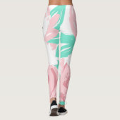 Westie Cute White Puppy Dogs Leggings (Achterkant)