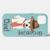 Westie Dad Case-Mate iPhone Case (Achterkant (horizontaal))