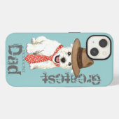 Westie Dad iPhone Hoesje (Achterkant horizontaal)