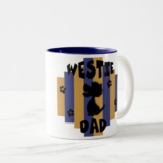 Westie Dad Mok (Voorkant rechts)