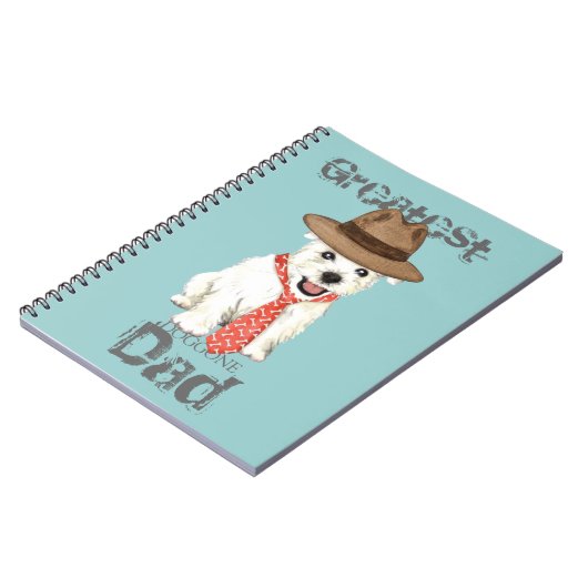 Westie Dad Notitieboek (Linkerzijde)