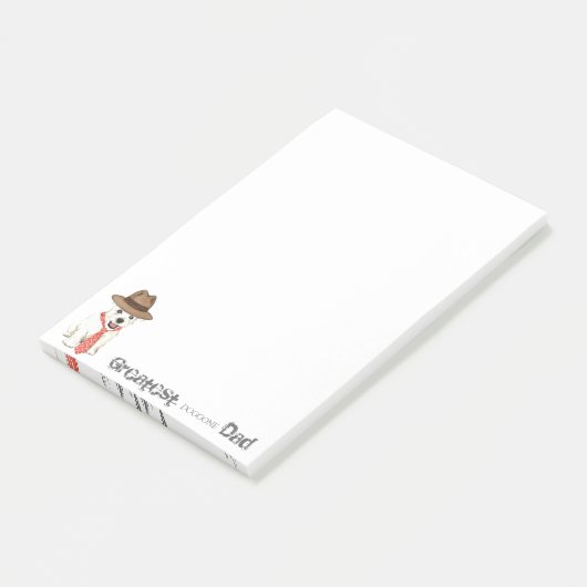 Westie Dad Post-it® Notes (Schuin)
