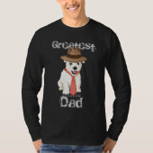 Westie Dad T-shirt (Voorkant)