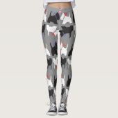 Westie Dog Art Leggings (Voorkant)