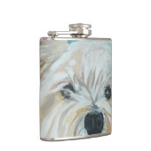 Westie Dog Flask Heupfles (Rechts)
