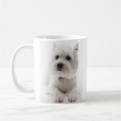 Westie Dog Puppy Mok Coffee Mok Cup (Links)