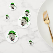 Westie Dog Saint Patrick's Day Irish Flag Confetti (Groep)