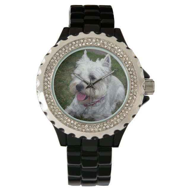 Westie Dog Watch Horloge (Voorkant)
