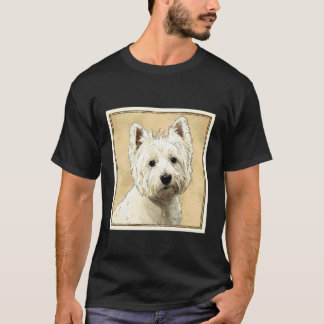 Westie Dogs - Westie T-shirt
