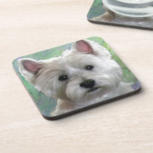 WESTIE DRANKJES ONDERZETTER (Linkerzijde)