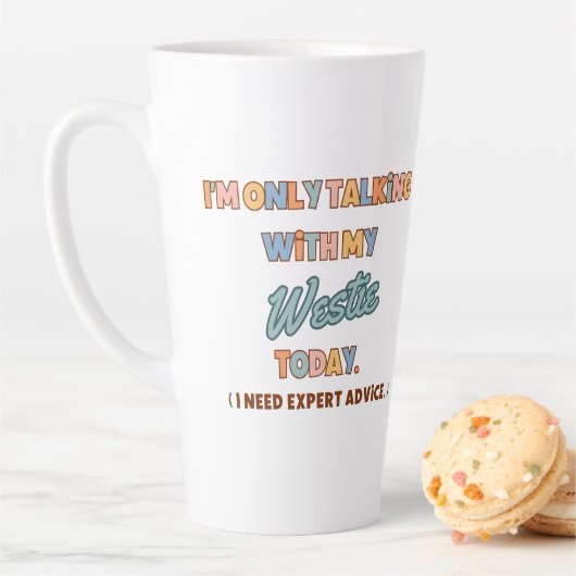 Westie Drink Beker of Mok (In situ)