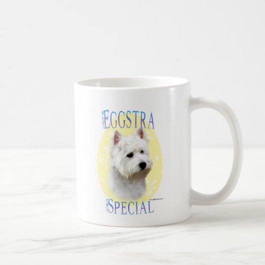 Westie Eggstra Special Koffiemok (Rechts)