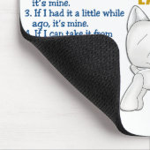 Westie-eigendomswetten 4 muismat (Hoek)