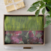 Westie en roze bloemen tissuepapier (Geschenk)