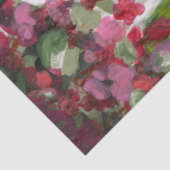 Westie en roze bloemen tissuepapier (Detail)