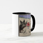 Westie en Schotse Mok (Voorkant rechts)