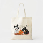 Westie en Scottie Halloween Tote Bag (Voorkant)